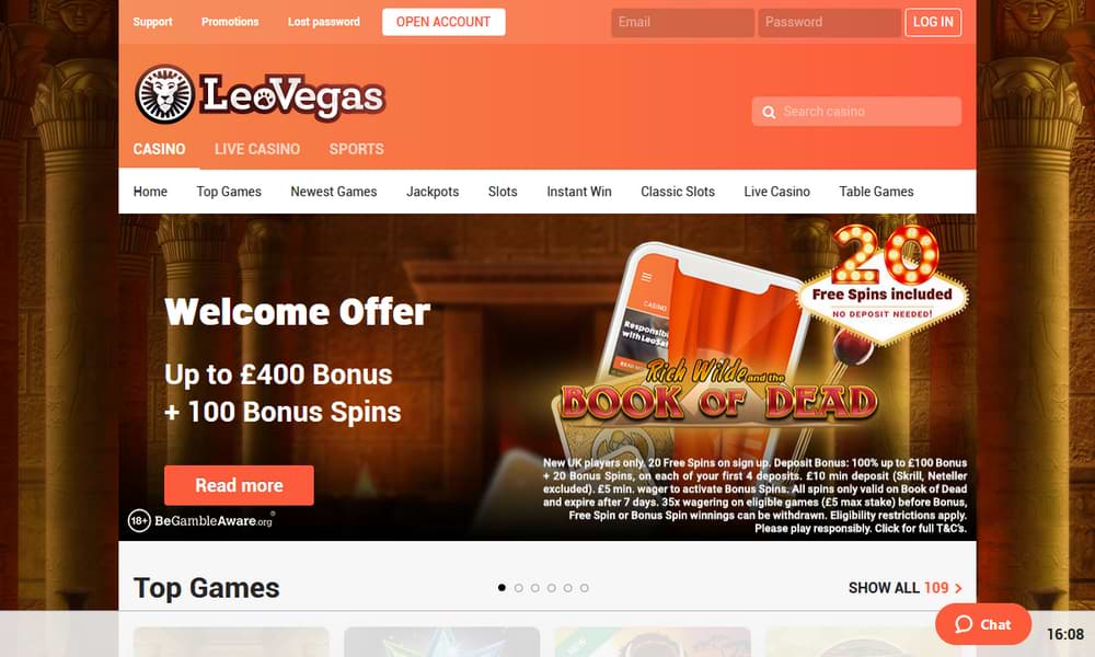 Leo Vegas Casino Erfahrungen