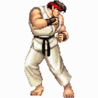 NetEnt Street Fighter 2 Symbole - Ryu