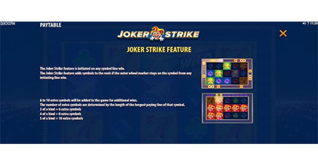 Joker Strike Feature