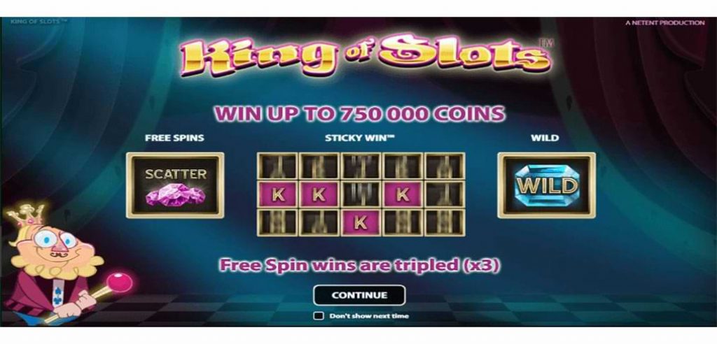 King of Slots Feature