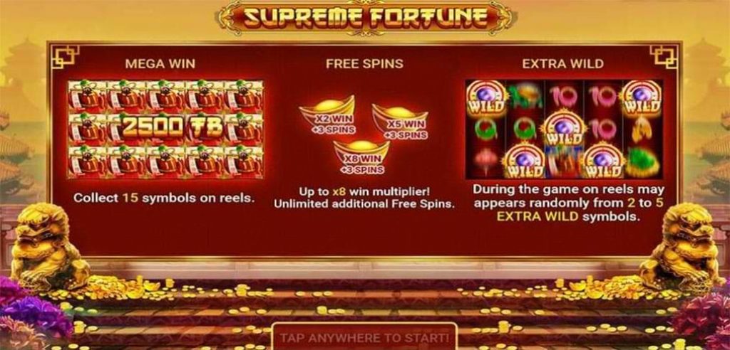 Supreme Fortune Freispiele 