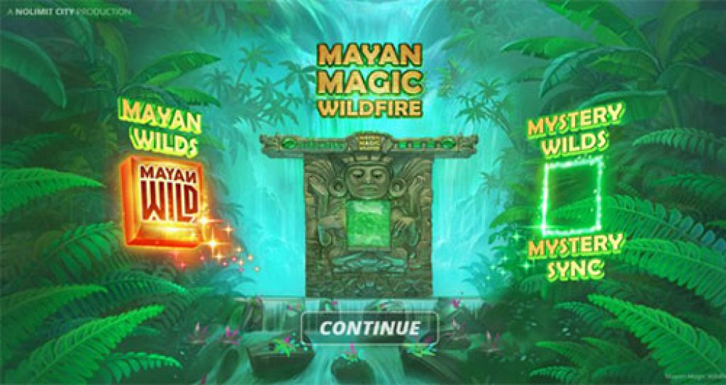 Mayan Magic Wildfire wilds