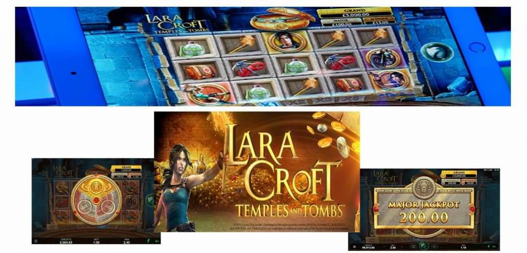 Lara Croft Temples and Tombs Spielautomat Rezension