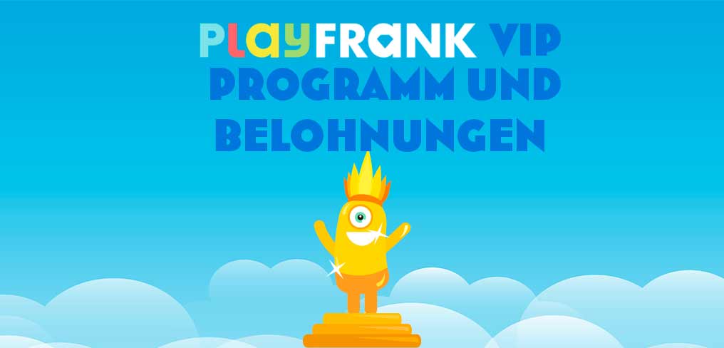 PlayFrank VIP Programm und Belohnungen