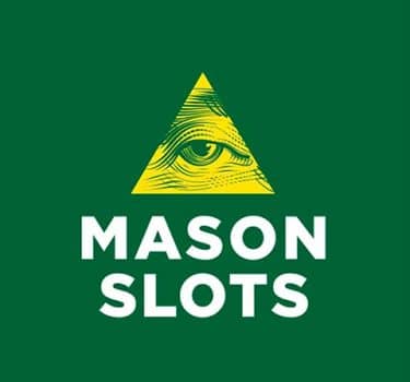 Mason Slots Logo | "Try all new best online casino slots with free spins and no deposit bonus in Mason Slots. Top games available right now with no registration or download."